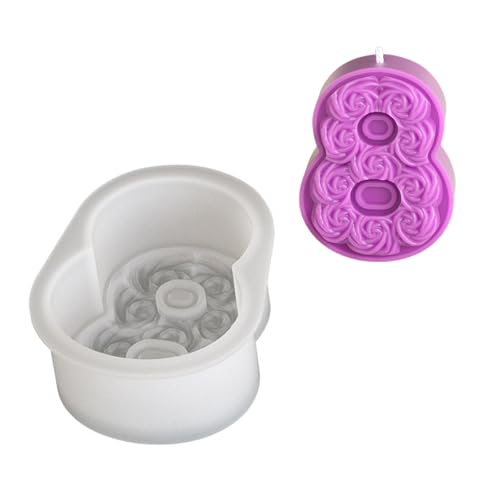 Duft Kerzenformen Gussformen Rose Nummer 0-8 Silikonformen Epoxidharzformen Schokoladenform Oramentformen Duft Kerzenformen Gussformen Rose Nummer 0-8 Silikonformen Epoxidharzformen Schokoladenform Oramentformen von Bokcztml