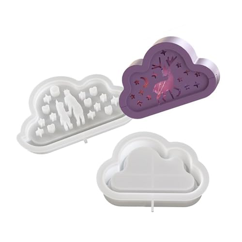 Kreatives Geschenk Zur Silikonform Zum Herstellen Von Wolken Silhouetten Nachtlampen Ideal Für Familienhandwerksaktivitäten Kreatives Geschenk Zur Silikonform Zum Herstellen Von Wolken Silhouetten Nachtlampen Ideal Für Familienhandwerksaktivitäten von Bokcztml