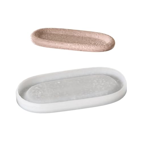 Kreatives Silikonschalenform Epoxy Oval Geformtes Speicherplatten/Kerzenbecher Form Stilvoller Plattenform Für Bastelbegeisterte Kreatives Silikonschalenform Epoxy Oval Geformtes Speicherplatten/Kerzenbecher Form Stilvoller Plattenform Für Bastelbegeisterte von Bokcztml