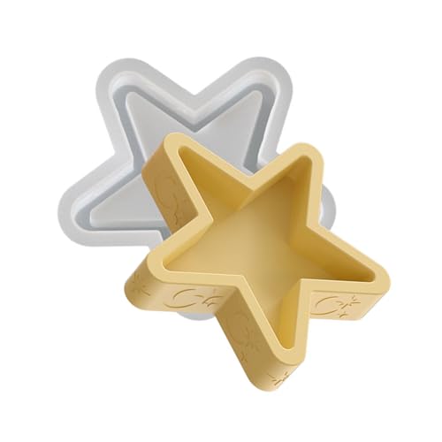 Multipurpose Robuster Silikon Sternkerzenhalter Schimmelpilzset Für Harzputzhandwerksvorräte Sortierte Größen Tragbar Multipurpose Robuster Silikon Sternkerzenhalter Schimmelpilzset Für Harzputzhandwerksvorräte Sortierte Größen Tragbar von Bokcztml