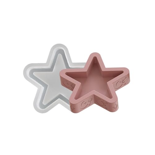 Multipurpose Robuster Silikon Sternkerzenhalter Schimmelpilzset Für Harzputzhandwerksvorräte Sortierte Größen Tragbar Multipurpose Robuster Silikon Sternkerzenhalter Schimmelpilzset Für Harzputzhandwerksvorräte Sortierte Größen Tragbar von Bokcztml