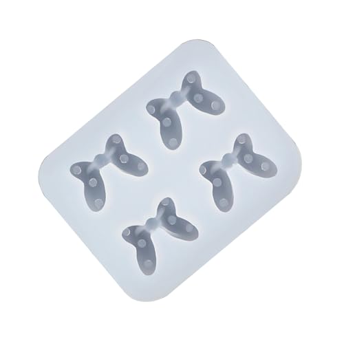 Silikonform mit Schleife, Fondant, Schokolade, Backen, Kuchen, Dekorationswerkzeug für Dessert-Dekoration, Schokoladenschleifen, Fondant, Silikonguss, Epoxidharz von Bokcztml