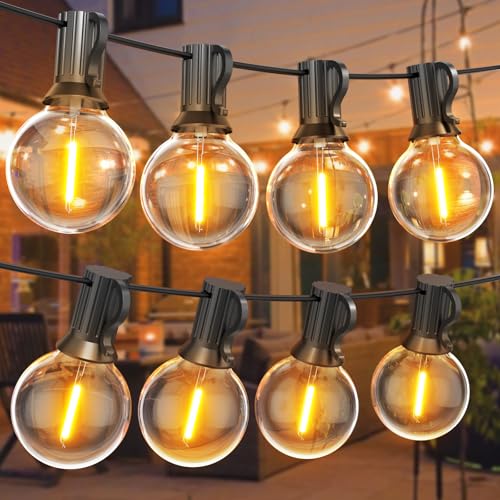 Led Lichterkette Außen, 45.7M/150FT Outdoor Lichterkette Glühbirnen, 24V LED Lichterkette Außen Strom für Weihnachtsdeko, Party, Garten, Terrasse, Hochzeiten,Zimmer Led Lichterkette Außen, 45.7M/150FT Outdoor Lichterkette Glühbirnen, 24V LED Lichterkette Außen Strom für Weihnachtsdeko, Party, Garten, Terrasse, Hochzeiten,Zimmer von BokiHuk
