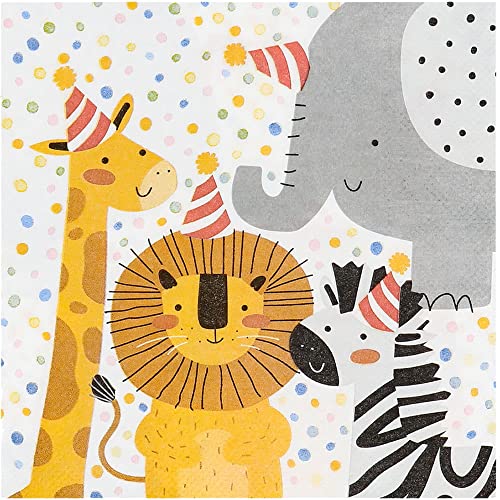 20 Servietten * WILD ANIMALS * für Kindergeburtstag und Zoo-Party | Wilde Tiere Safari Kinder Geburtstag Party Papierservietten Napkins 20 Servietten * WILD ANIMALS * für Kindergeburtstag und Zoo-Party | Wilde Tiere Safari Kinder Geburtstag Party Papierservietten Napkins von Boland