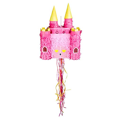 Boland 30936 - Pinata Märchen Schloss für Kinder Geburtstag oder Mottoparty, 40 x 26 cm, Partydeko von Boland