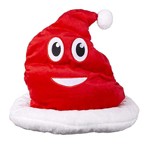 Boland 13444 - Weihnachtsmütze Shitmas, Plüschhut, Kopfbedeckung, Mütze, Kacke, Haufen, Spaß, Weihnachten, Karneval, Mottoparty Boland 13444 - Weihnachtsmütze Shitmas, Plüschhut, Kopfbedeckung, Mütze, Kacke, Haufen, Spaß, Weihnachten, Karneval, Mottoparty von Boland