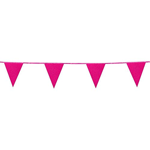 Boland - Glitterwimpelkette, 1 Stück, Länge 600 cm, Fahnenkette, Hängedekoration, Girlande, Mottoparty, Karneval, Geburtstag, Hochzeit, Jubiläum, Gartenparty, Babyparty, Kindergarten Boland - Glitterwimpelkette, 1 Stück, Länge 600 cm, Fahnenkette, Hängedekoration, Girlande, Mottoparty, Karneval, Geburtstag, Hochzeit, Jubiläum, Gartenparty, Babyparty, Kindergarten von Boland