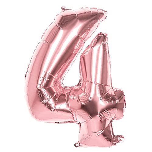 Boland - Folienballon Zahl, Größe 86 cm, Rosegold, Zahlenballon, Nummer, Ballon, Luft, Geburtstag, Jubiläum, Jubiläumsjahr, Lebensjahr, Überraschungsparty, Kindergeburtstag, Dekoration Boland - Folienballon Zahl, Größe 86 cm, Rosegold, Zahlenballon, Nummer, Ballon, Luft, Geburtstag, Jubiläum, Jubiläumsjahr, Lebensjahr, Überraschungsparty, Kindergeburtstag, Dekoration von Boland