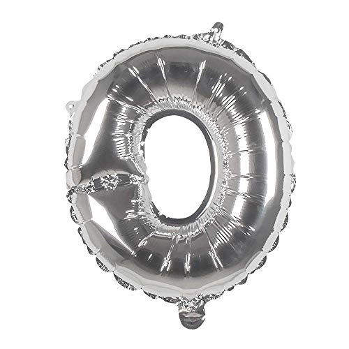 Boland 22114 - Folienballon Buchstabe O, Größe 36 cm, Silber, Buchstabenballon, Ballon, Luft, Helium, Füllung, Geburtstag, Jubiläum, Jubiläumsjahr, Lebensjahr, Überraschungsparty, Kindergeburtstag Boland 22114 - Folienballon Buchstabe O, Größe 36 cm, Silber, Buchstabenballon, Ballon, Luft, Helium, Füllung, Geburtstag, Jubiläum, Jubiläumsjahr, Lebensjahr, Überraschungsparty, Kindergeburtstag von Boland