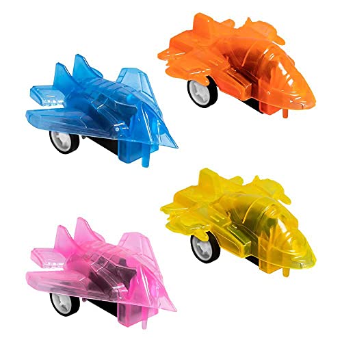 Boland 30843 - Aufziehbare Jets im Set, 4 Rückzugs-Flugzeuge, Größe 5 x 5 cm, Geschenk, Give-Away, Spielzeug, Pinata-Füllung, Wundertüte Boland 30843 - Aufziehbare Jets im Set, 4 Rückzugs-Flugzeuge, Größe 5 x 5 cm, Geschenk, Give-Away, Spielzeug, Pinata-Füllung, Wundertüte von Boland