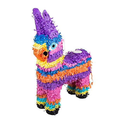 Boland 30934 - Pinata Esel für Kinder Geburtstag oder Mottoparty, 55 x 41 cm, Regenbogen, Partydeko Boland 30934 - Pinata Esel für Kinder Geburtstag oder Mottoparty, 55 x 41 cm, Regenbogen, Partydeko von Boland
