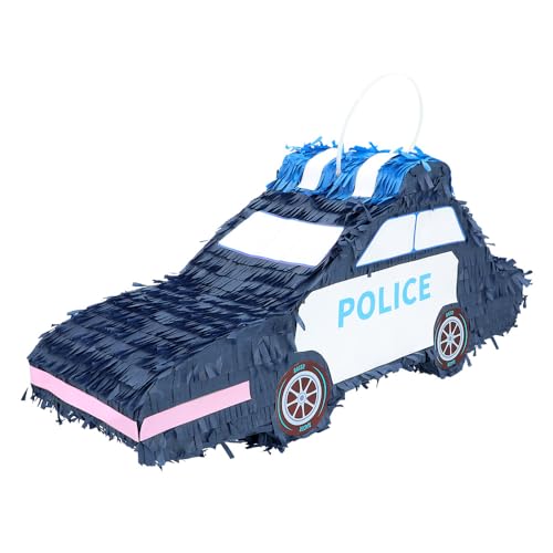 Boland 30970 - Pinata Polizei Auto, 56 x 23 cx 18 cm, Hängedeko, Dekoration für Geburtstag, Mottoparty und Karneval Boland 30970 - Pinata Polizei Auto, 56 x 23 cx 18 cm, Hängedeko, Dekoration für Geburtstag, Mottoparty und Karneval von Boland