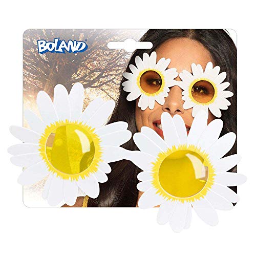 Boland 44542 - Party Brille Daisy für Erwachsene, Brille mit Blumen, Spaßbrille, Margeriten, Gänseblümchen, Hippie, Flower Power, Karneval, Fasching, Fastnacht, Mottoparty Boland 44542 - Party Brille Daisy für Erwachsene, Brille mit Blumen, Spaßbrille, Margeriten, Gänseblümchen, Hippie, Flower Power, Karneval, Fasching, Fastnacht, Mottoparty von Boland