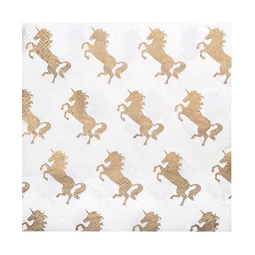 Boland 50012 - Party-Servietten Einhorn, 20 Stück, 33 x 33 cm, Mundtuch, Tisch-Dekoration, 100 % Papier, Geburtstag, Mottoparty Boland 50012 - Party-Servietten Einhorn, 20 Stück, 33 x 33 cm, Mundtuch, Tisch-Dekoration, 100 % Papier, Geburtstag, Mottoparty von Boland