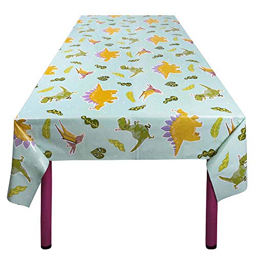 Boland 50060 - Tischdecke Dino, Größe 130 x 180 cm, Dinosaurier, Tischtuch, Dekoration, Partygeschirr, Partyzubehör, Geburtstag, Birthday, Party, Mottoparty, Karneval, Kinderfasching Boland 50060 - Tischdecke Dino, Größe 130 x 180 cm, Dinosaurier, Tischtuch, Dekoration, Partygeschirr, Partyzubehör, Geburtstag, Birthday, Party, Mottoparty, Karneval, Kinderfasching von Boland