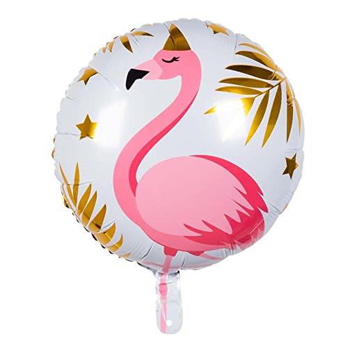 Boland 52548 - Folienballon Flamingo, Größe 45 cm, zweiseitig bedruckter Ballon, Luftballon, Helium, Geschenk, Dekoration, Geburtstag, Mottoparty Boland 52548 - Folienballon Flamingo, Größe 45 cm, zweiseitig bedruckter Ballon, Luftballon, Helium, Geschenk, Dekoration, Geburtstag, Mottoparty von Boland