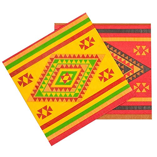 Boland 54399 - Party-Servietten Fiesta, 20 Stück, 33 x 33 cm, Mundtuch, Tisch-Dekoration, 100 % Papier, Geburtstag, Mottoparty Boland 54399 - Party-Servietten Fiesta, 20 Stück, 33 x 33 cm, Mundtuch, Tisch-Dekoration, 100 % Papier, Geburtstag, Mottoparty von Boland
