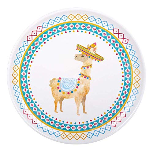 Boland 54441 - Tablett Lama, Durchmesser 34,5 cm, aus Kunststoff, abwisch- / wiederverwendbar, Teller, Dekoration, Party, Sommer, Geburtstag Boland 54441 - Tablett Lama, Durchmesser 34,5 cm, aus Kunststoff, abwisch- / wiederverwendbar, Teller, Dekoration, Party, Sommer, Geburtstag von Boland