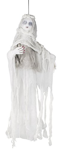 Boland 72087 - Deko-Figur verschleierter Geist, Halloween-Accessoire, Halloween-Party von Boland