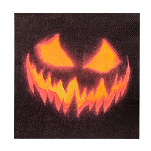 Boland 72320 - Party-Servietten Creepy Pumpkin, 20 Stück, 33 x 33 cm, Mundtuch, Tisch-Dekoration, 100 % Papier, Geburtstag, Mottoparty Boland 72320 - Party-Servietten Creepy Pumpkin, 20 Stück, 33 x 33 cm, Mundtuch, Tisch-Dekoration, 100 % Papier, Geburtstag, Mottoparty von Boland