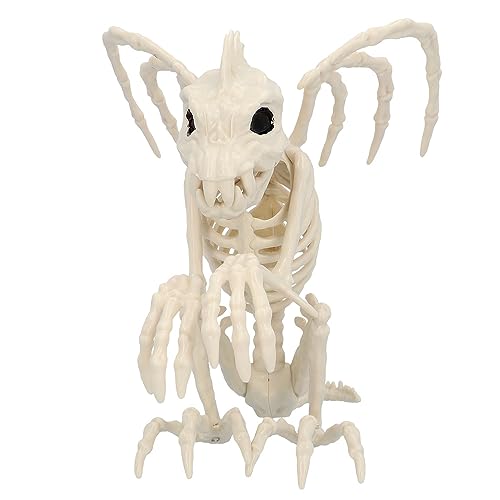 Boland 72422 - Skelett Gargoyle, 24 cm, Drachen Deko, Dekoration für Halloween, Party Deko von Boland