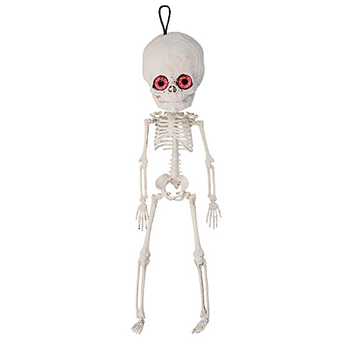 Boland 73063 - Hängender Skelett-Alien, Größe 42 cm, Dekoration, Hängedekoration, Aufhänger, Halloween, Karneval, Mottoparty Boland 73063 - Hängender Skelett-Alien, Größe 42 cm, Dekoration, Hängedekoration, Aufhänger, Halloween, Karneval, Mottoparty von Boland
