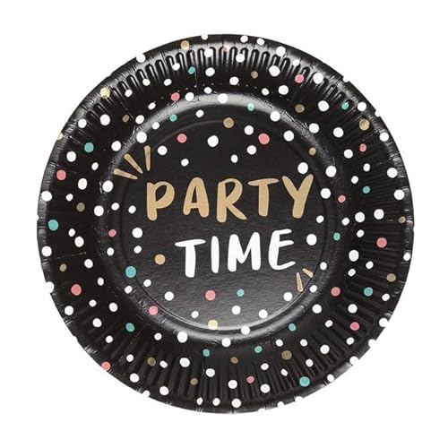 Boland 8 Teller - Party Time - Ø = ca. 23 cm, 50357 Boland 8 Teller - Party Time - Ø = ca. 23 cm, 50357 von Boland