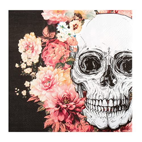 Boland 97088 - Party-Servietten Day of the Dead, 20 Stück, 33 x 33 cm, Mundtuch, Tisch-Dekoration, 100 % Papier, Geburtstag, Dia de los Muertos Boland 97088 - Party-Servietten Day of the Dead, 20 Stück, 33 x 33 cm, Mundtuch, Tisch-Dekoration, 100 % Papier, Geburtstag, Dia de los Muertos von Boland