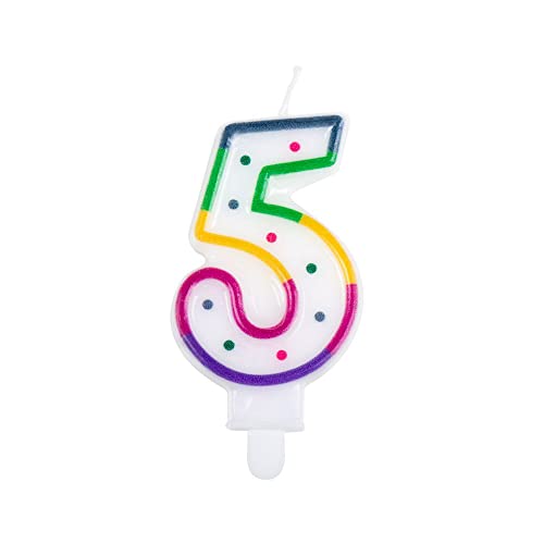 Boland - Geburtstagskerze Zahl, 1 Stück, mit Kerzenhalter, Stecker, Spieß, Minikerze, Tortenkerze, Kuchen, Geburtstag, Kindergeburtstag, Kindergarten, Dekoration, Geschenk Boland - Geburtstagskerze Zahl, 1 Stück, mit Kerzenhalter, Stecker, Spieß, Minikerze, Tortenkerze, Kuchen, Geburtstag, Kindergeburtstag, Kindergarten, Dekoration, Geschenk von Boland
