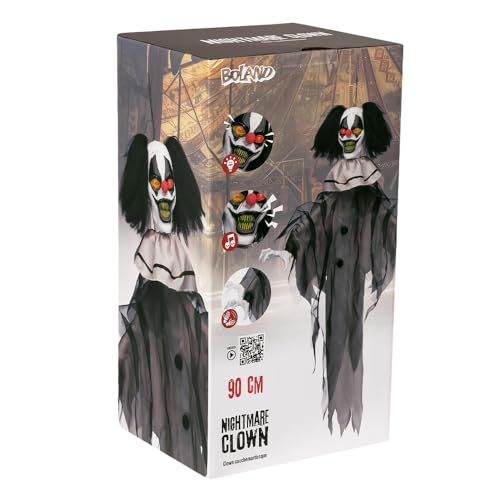 Boland - Interaktive Hängedeko für Halloween, Partydeko, Horror Dekoration, Deko für Mottoparty und Karneval von Boland
