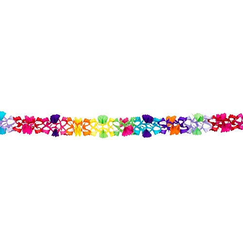 Boland - Papiergirlande Magnolia, 6 m, mehrfarbig, 530613 von Boland