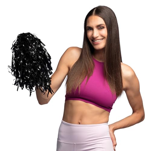 Boland - Pompons, 8 Stück, 34 cm, Puschel, Tanzwedel, Cheerleader Kostüm, Sportoutfit, High School, Football Boland - Pompons, 8 Stück, 34 cm, Puschel, Tanzwedel, Cheerleader Kostüm, Sportoutfit, High School, Football von Boland
