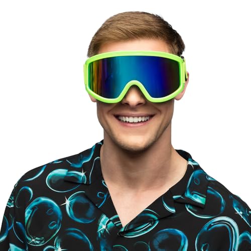 Boland - Skibrille für Kostüm und Party, stylische Brille für Festival, Karneval oder Apres Ski Mottoparty von Boland