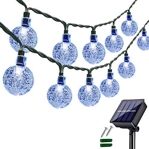 Bollengold Fairy Lights Waterproof, 60 LED Solar Lights, Garden Lights with 8 Modes for Lawn Yard Wedding Party (Blue) von Bollengold