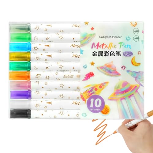 Bollisate Malstifte,10 Stück Leinwand Marker Permanent,Schnelltrocknender permanenter ölbasierter wasserfester Stift für Kunst und Basteln | Für Stoff Keramik Glas Stein Bemalen Tasse Bollisate Malstifte,10 Stück Leinwand Marker Permanent,Schnelltrocknender permanenter ölbasierter wasserfester Stift für Kunst und Basteln | Für Stoff Keramik Glas Stein Bemalen Tasse von Bollisate