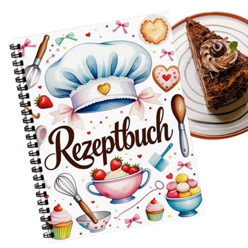 Bollisate Rezept Notizbuch | Backkochbuch Ringbuch für die Küche | Hardcover Notizbuch Diätplaner für Küche Kochen Backen Essen Mahlzeiten Dessert Brot Büro Zuhause Bollisate Rezept Notizbuch | Backkochbuch Ringbuch für die Küche | Hardcover Notizbuch Diätplaner für Küche Kochen Backen Essen Mahlzeiten Dessert Brot Büro Zuhause von Bollisate