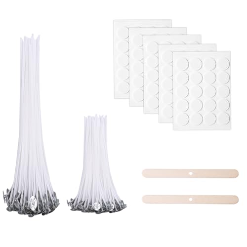 Bolosa 100 Stück Kerzendocht, Dochte für Kerzen Gießen, Kerzendocht Kaufen, Kerzendochte für Dicke Kerzen, Kerzen Selber Machen Set, DIY Kerzen Docht Set, Kerzendochte für Kerzen Dochte 10/20cm(A Bolosa 100 Stück Kerzendocht, Dochte für Kerzen Gießen, Kerzendocht Kaufen, Kerzendochte für Dicke Kerzen, Kerzen Selber Machen Set, DIY Kerzen Docht Set, Kerzendochte für Kerzen Dochte 10/20cm(A von Bolosa