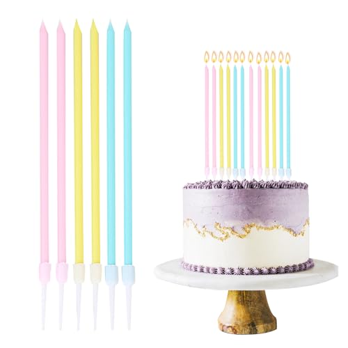 Bolosa 24 Stück Bunte Spirale Geburtstagskerzen, Hochwertige Kerzen, Lange Brenndauer, Geeignet für Kuchen jeder Größe Bolosa 24 Stück Bunte Spirale Geburtstagskerzen, Hochwertige Kerzen, Lange Brenndauer, Geeignet für Kuchen jeder Größe von Bolosa