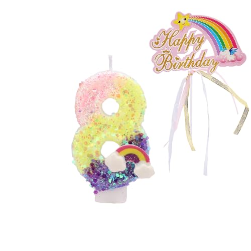 Bolosa Geburtstagskerzen Zahlen 7, Kerze 7. Geburtstag, Geburtstagskerzen Regenbogen, Geburtstagskerzen Kinder, Geburtstagskerzen fürTortendekoration, Birthday Candles, mit Tortendeko Bolosa Geburtstagskerzen Zahlen 7, Kerze 7. Geburtstag, Geburtstagskerzen Regenbogen, Geburtstagskerzen Kinder, Geburtstagskerzen fürTortendekoration, Birthday Candles, mit Tortendeko von Bolosa