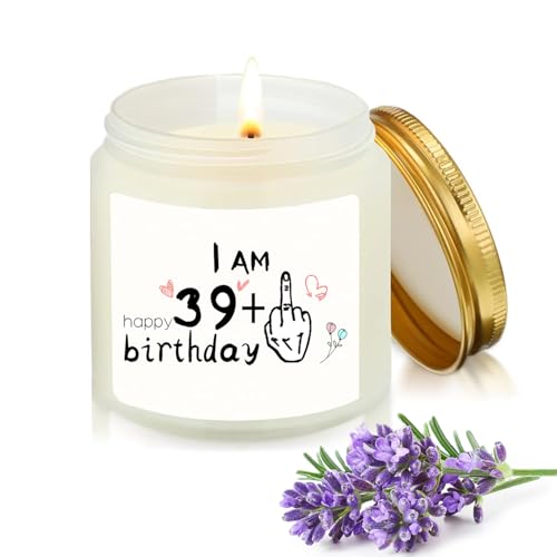 Lustiges Geschenk zum 40. Geburtstag für Frauen, Geschenke zum 40. Geburtstag für Männer, 100 ml, Sojawachs, Lavendel, Duftkerze zum 40. Geburtstag, Kerze für Frauen, Männer, Ehefrau, Ehemann, Mutter, Lustiges Geschenk zum 40. Geburtstag für Frauen, Geschenke zum 40. Geburtstag für Männer, 100 ml, Sojawachs, Lavendel, Duftkerze zum 40. Geburtstag, Kerze für Frauen, Männer, Ehefrau, Ehemann, Mutter, von Bolosa