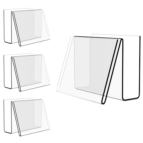 Boloyo Vertikaler Postkarten-Halter aus Acryl, 10,2 x 15,2 cm, 1 Stück, transparenter Kartenständer, Staffelei, Tablet-Halter für Postkarte, Gruß, Rezept, Index, Business-Memory-Notizkarte, Kunstwerke Boloyo Vertikaler Postkarten-Halter aus Acryl, 10,2 x 15,2 cm, 1 Stück, transparenter Kartenständer, Staffelei, Tablet-Halter für Postkarte, Gruß, Rezept, Index, Business-Memory-Notizkarte, Kunstwerke von Boloyo