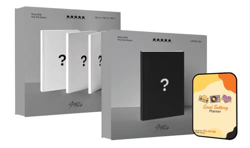 (5-STAR) Stray Kids Album [Normal A+B+C, Limited ver. 4 Album Full Set]+Pre Order Benefits+BolsVos K-POP Inspired Digital Planner, Digital Sticker Pack (THE 3RD ALBUM) von BolsVos