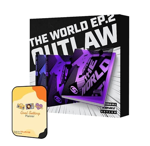 ATEEZ Album - THE WORLD EP.2 : OUTLAW A+Diary+Z VER. 3 Album Full Set+Pre Order Benefits+BolsVos Exclusive K-POP Inspired Digital Planner, Sticker Pack for Social Media von BolsVos