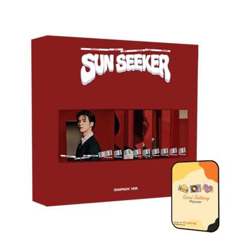 CRAVITY Album - SUN SEEKER Digipack ver. (WONJIN ver.)+Pre Order Benefits+BolsVos Exclusive K-POP Inspired Digital Planner, Sticker Pack for Social Media von BolsVos