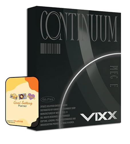 Continuum VIXX Album [Piece ver.]+Pre Order Benefits+BolsVos K-POP Inspired Freebies (5th Mini Album) von BolsVos