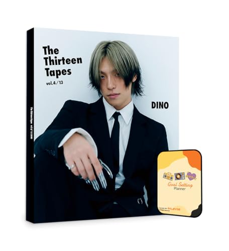 DINO (Seventeen) Album - The Thirteen Tapes (TTT)' vol. 4/13 DINO PHOTOBOOK ver.+Pre Order Benefits+BolsVos Exclusive K-POP Giveaways Package von BolsVos