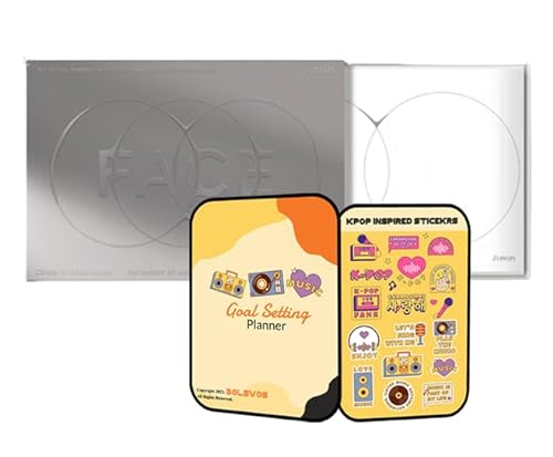 Face BTS Jimin Album [Weverse Album ver.]+Pre Order Benefits+BolsVos K-POP Inspired Digital Planner, Digital Sticker Pack von BolsVos