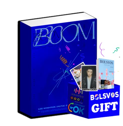 HUTA - BOOM (2nd Album) Album+Pre Order Limited Benefits+BolsVos K-POP eBook (21p), Photocards von BolsVos