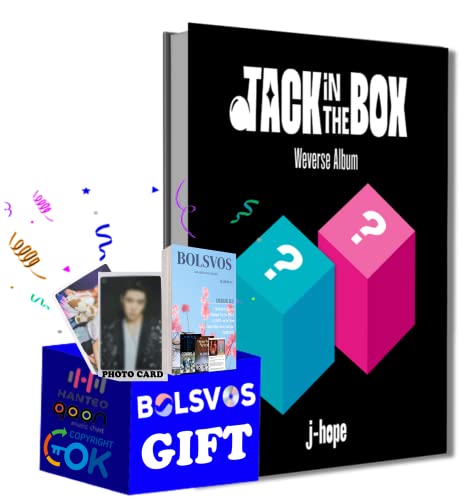 J-Hope - Jack in The Box [Weverse Ver.] Album+Pre Order Limited Benefits+BolsVos K-POP eBook (21p), Photocards von BolsVos