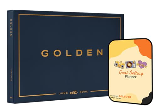 Jung Kook (BTS) Album - GOLDEN SUBSTANCE+Pre Order Benefits+BolsVos Exclusive K-POP Inspired Digital Planner, Sticker Pack for Social Media von BolsVos